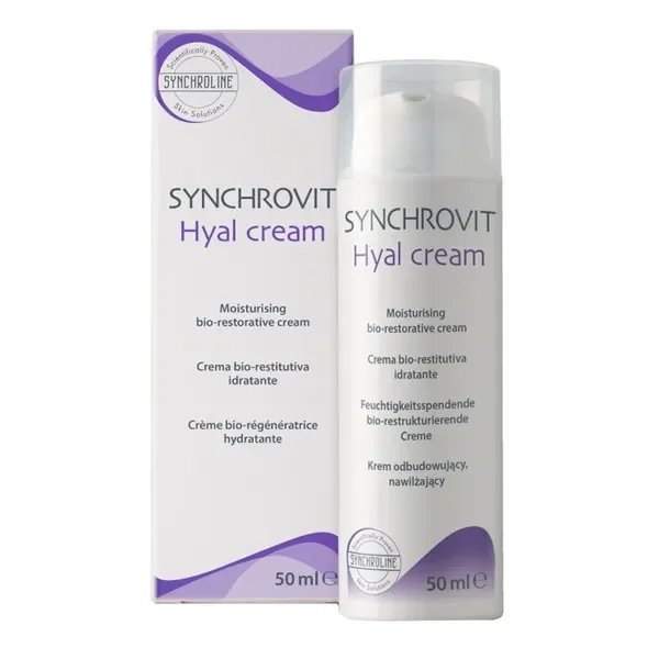 Synchrovit Hyal Face Cream odbudowujący krem przeciwzmarszczkowy 50ml [Synchroline] - Synchroline
