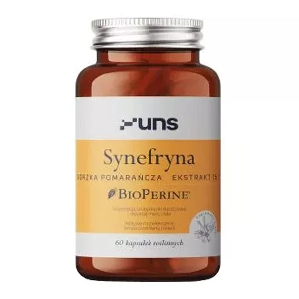 Synefryna 12 mg + Bioperine 60 kapsułek [Uns] - Uns