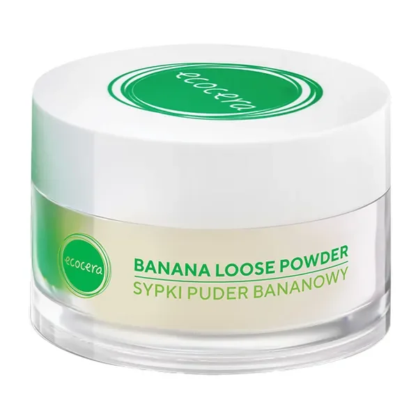 Sypki puder bananowy dla cery suchej i wrażliwej 8g [Ecocera] - Ecocera