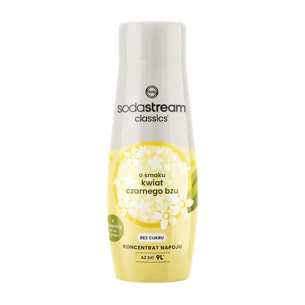 Syrop Kwiat Czarnego Bzu bez cukru 440ml [SodaStream] - SodaStream