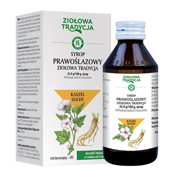 Syrop prawoślazowy 35,9g/100g 250g [Ziołowa Tradycja] - Ziołowa Tradycja