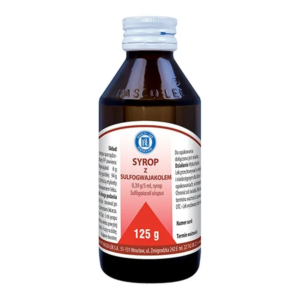 Syrop z sulfogwajakolem 6g/100g 125g [HASCO] - HASCO -- Lek S. A.