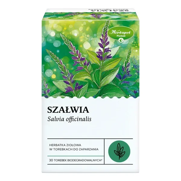 Szałwia herbatka ziołowa 30 torebek [Herbapol Poznań] - Herbapol Poznań