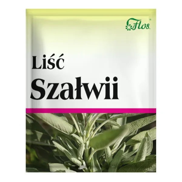 Szałwia liść herbatka ziołowa 50g [Flos] - Flos