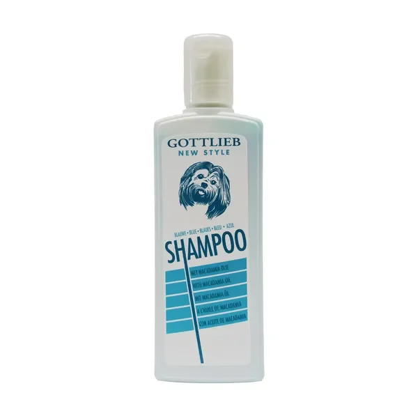 Szampon Błękitny dla psów z białą i jasną sierścią 300 ml [Gottlieb] - Gottlieb