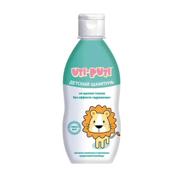 Szampon dla dzieci z mlekiem owsianym i proteinami kiełków pszenicy 200ml [Uti-Puti] - Uti-Puti