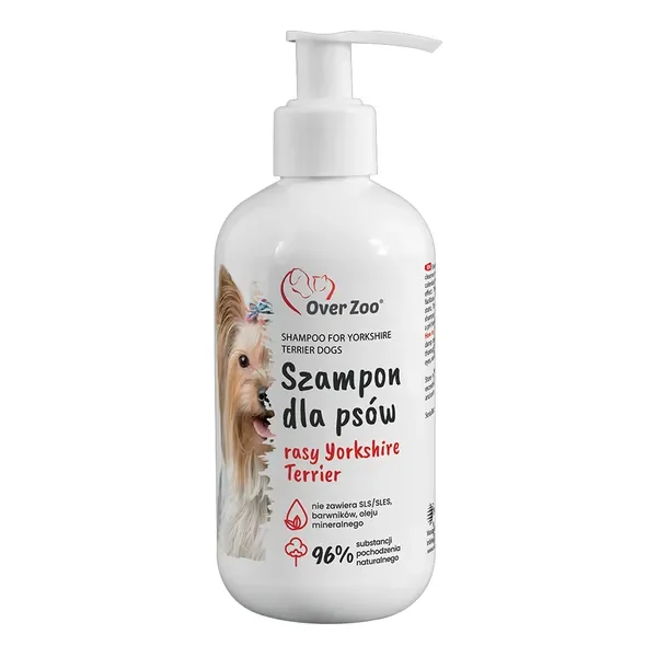 Szampon dla psów rasy Yorkshire Terrier 250ml [Over Zoo] - Over Zoo
