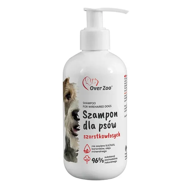 Szampon dla psów szorstkowłosych 250ml [Over Zoo] - Over Zoo