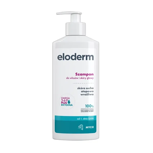 Szampon do włosów i skóry głowy 300ml [Eloderm] - Eloderm