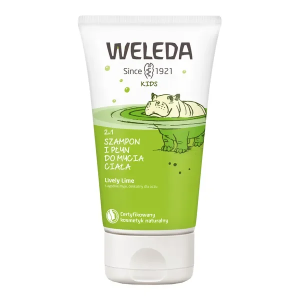 Szampon i płyn do mycia ciała 2w1 Lively Lime 150ml [Weleda] - Weleda