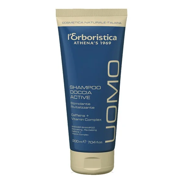 Szampon i żel do mycia ciała i włosów dla mężczyzn 200ml [L'Erboristica] - L'Erboristica