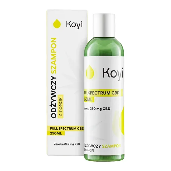 Szampon konopny z CBD 250ml [Koyi] - Koyi