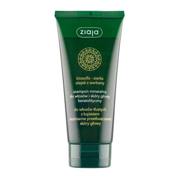 Szampon mineralny keratolityczny biosulfo-siarka werbena 200ml [Ziaja] - Ziaja