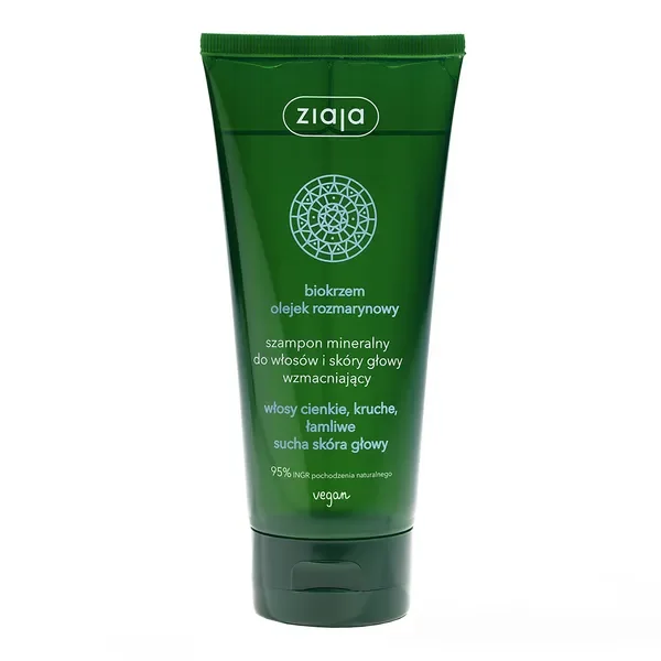 Szampon mineralny wzmacniający biokrzem rozmaryn 200ml [Ziaja] - Ziaja