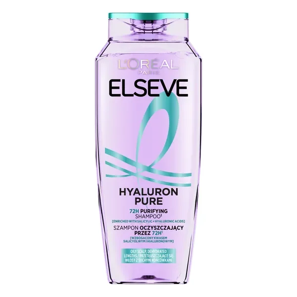 Szampon oczyszczający Hyaluron Pure 400ml [Elseve] - Elseve