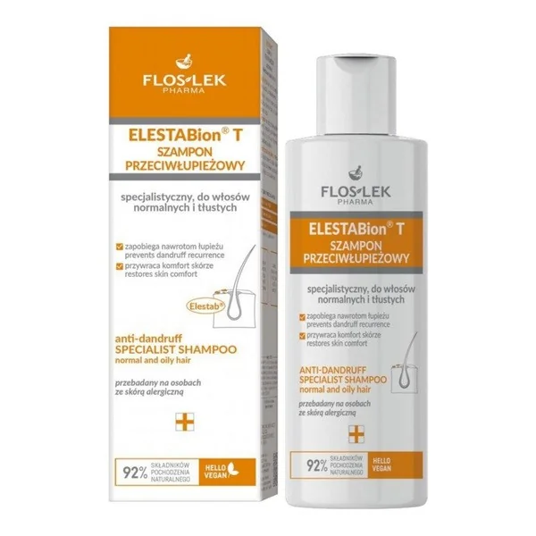 Szampon przeciwłupieżowy specjalistyczny do włosów normalnych i tłustych 150 ml [FlosLek Pharma] - FlosLek Pharma