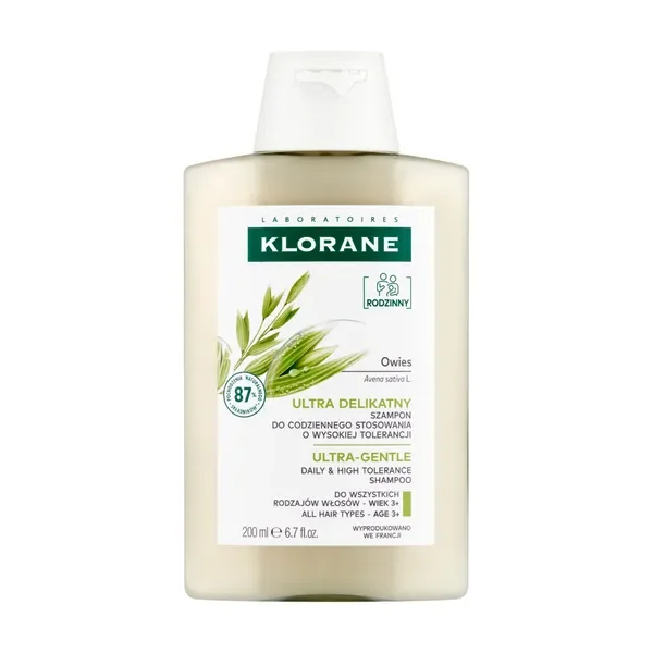 Szampon z owsem 200 ml [Klorane] - Klorane