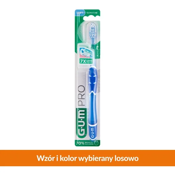 Szczoteczka do zębów miękka 1 szt [Gum] - Gum