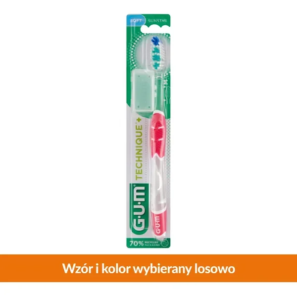 Szczoteczka do zębów miękka 1 szt. [Gum] - Gum