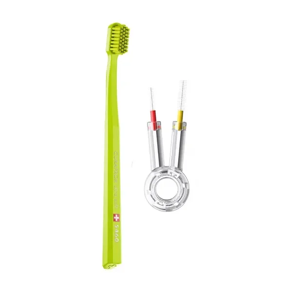 Szczoteczka do zębów + szczoteczki międzyzębowe Super Duo [Curaprox] - Curaprox