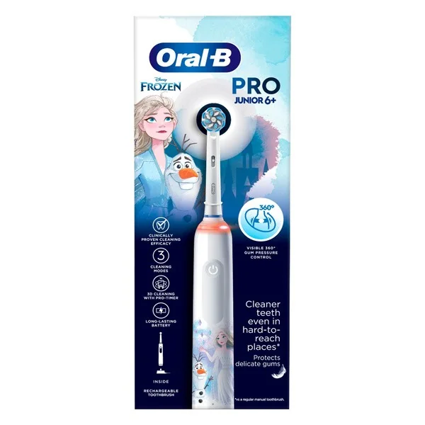 Szczoteczka elektryczna Pro Junior 6+ Frozen [Oral-B] - Oral-B