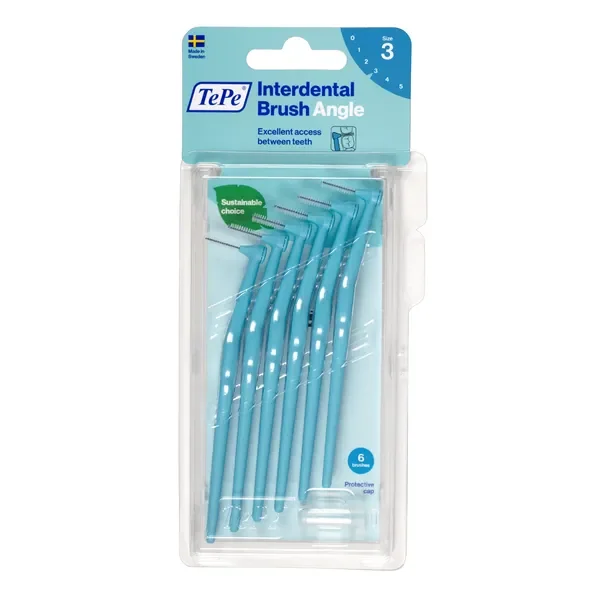 Szczoteczka międzyzębowa Angle 0,6 mm 6 szt. [TePe] - TePe