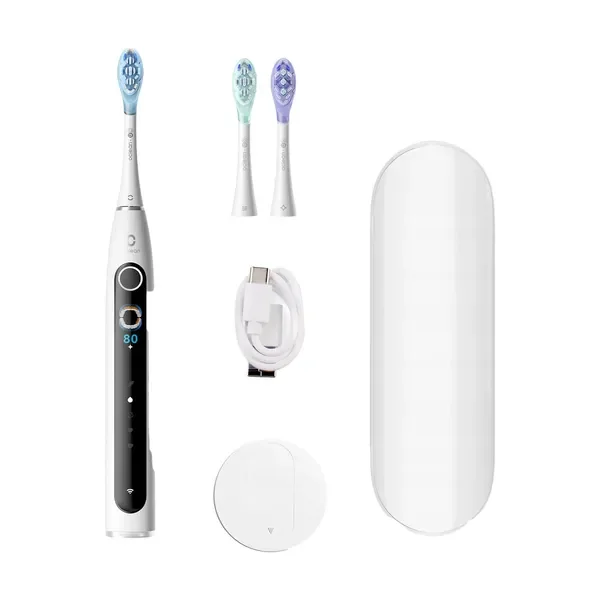 Szczoteczka soniczna X Pro 20 + etui + 3 końcówki [Oclean] - Oclean