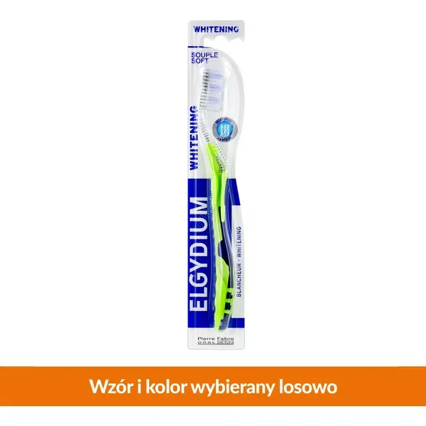 Szczoteczka wybielająca do zębów miękka 1 szt [Elgydium] - Elgydium