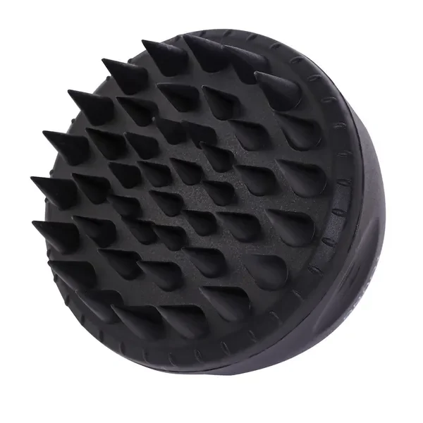 Szczotka do mycia i masażu głowy Aura Black 1 szt. [Sister Young] - Sister Young