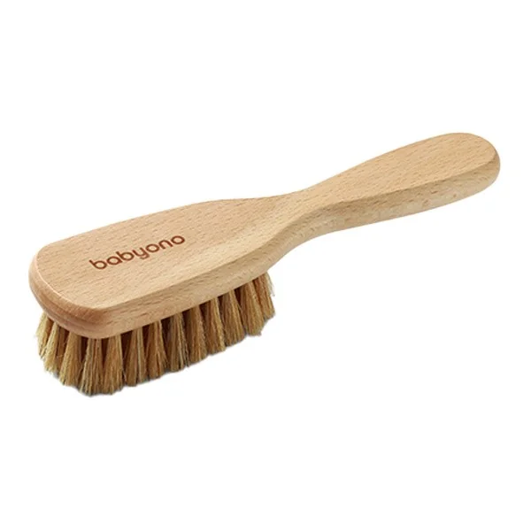 Szczotka z naturalnego włosia średnio miękka 1 szt. [BabyOno] - BabyOno
