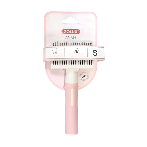 Szczotka z wysuwanymi igłami dla kotów S [Anah] - Anah