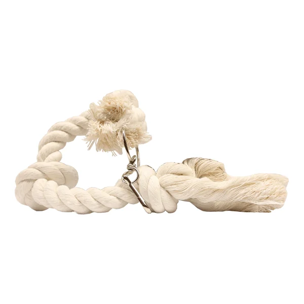 Sznur z węzłami zabawka wisząca dla papug 38 cm [Duvoplus] - Duvoplus
