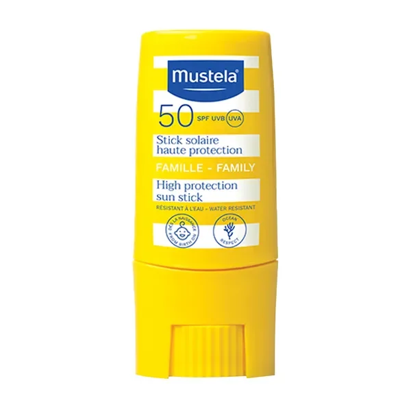 Sztyft przeciwsłoneczny SPF50 9ml [Mustela] - Mustela