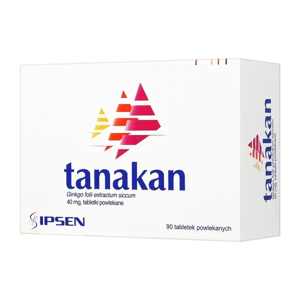 Tanakan 40 mg 90 tabletek [IPSEN PHARMA] - IPSEN PHARMA