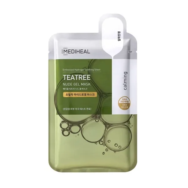 Teatree Nude Gel Mask hydrożelowa maska w płachcie kojąca 30g [Mediheal] - Mediheal