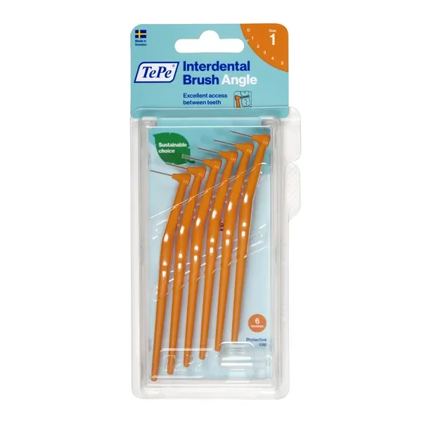 TePe Angle szczoteczka międzyzębowa 0,45 mm 6 szt. - TePe