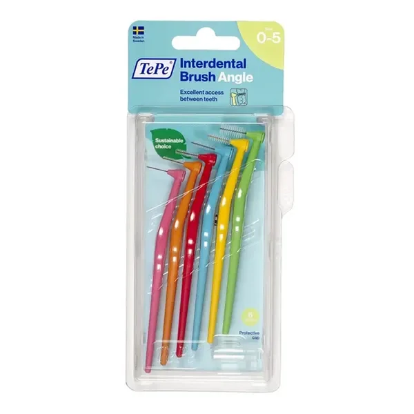 TePe Angle szczoteczki międzyzębowe miks rozmiarów 6 szt. - TePe