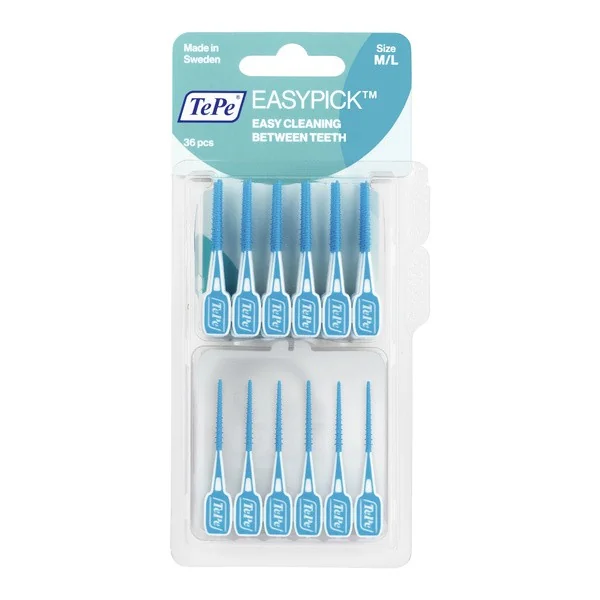 TePe EasyPick wykałaczki silikonowe m/l 36 szt. - TePe