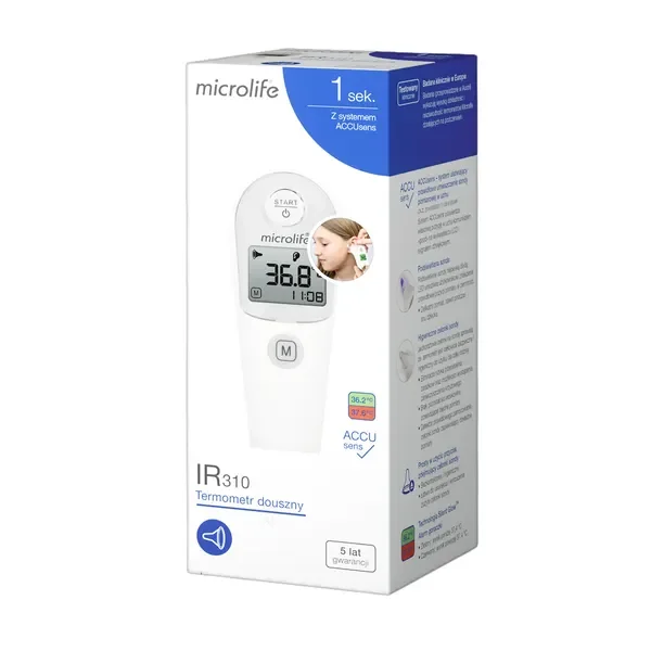 Termometr douszny IR 310 [Microlife] - Microlife