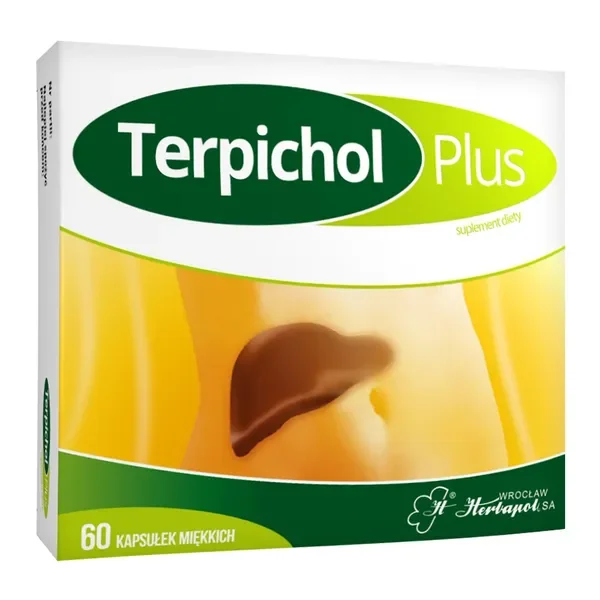 Terpichol Plus kapsułki miękkie 60 szt. [Herbapol] - Herbapol