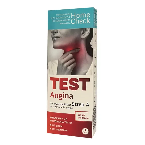 Test Angina Strep A 1 szt [Home Check] - Home Check