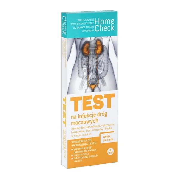Test na infekcje dróg moczowych paskowy 1 szt. [Home Check] - Home Check