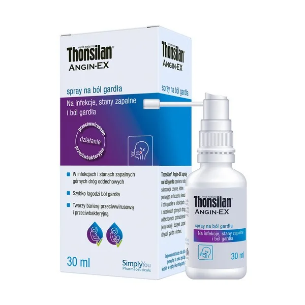 Thonsilan Angin-EX spray do gardła 30 ml - Thonsilan