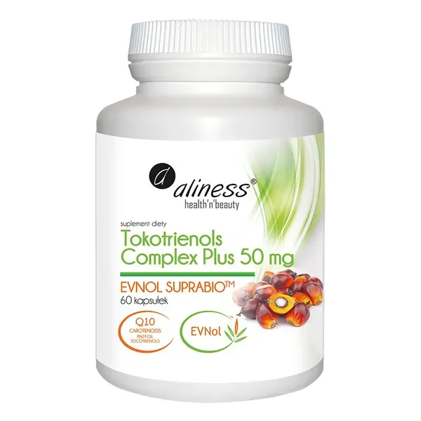 Tokotrienols Complex Plus 50 mg 60 kapsułek [Aliness] - Aliness Health'N'Beauty