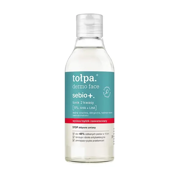 Tonik 2 kwasy 5% AHA + LHA 200ml [Tołpa] - Tołpa