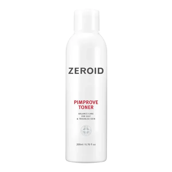 Tonik do skóry tłustej, mieszanej i skłonnej do trądziku 200ml [Zeroid] - Zeroid