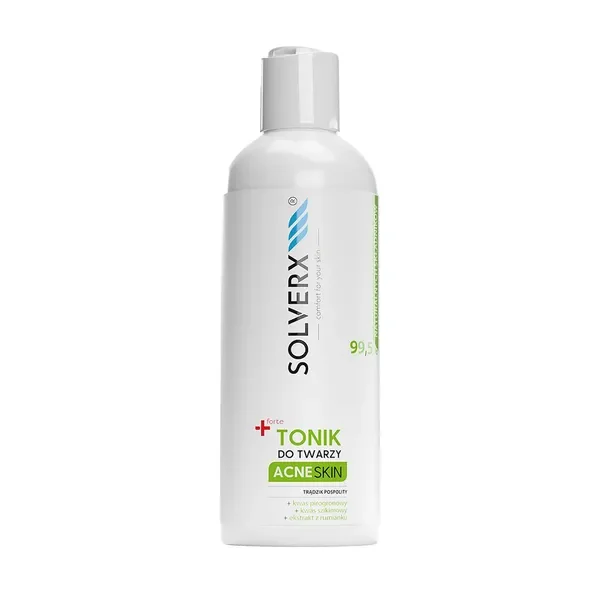 Tonik do twarzy Acne Skin 200ml [Solverx] - Solverx