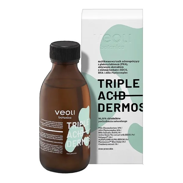 Tonik multikwasowy Triple Acid Dermosolution 150ml [Veoli Botanica] - Veoli Botanica