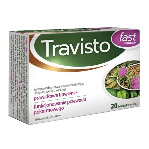 Travisto Fast tabletki do ssania 20 szt. [Travisto] - Travisto