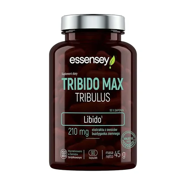 Tribulus 210 mg 90 kapsułek [Essensey] - Essensey